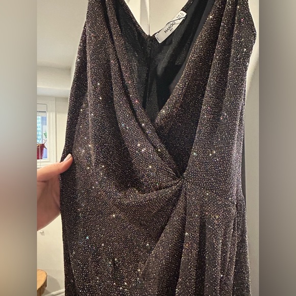 MANGO shiny textured dress - Picture 5 of 5
